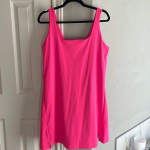 Pink athletic dress